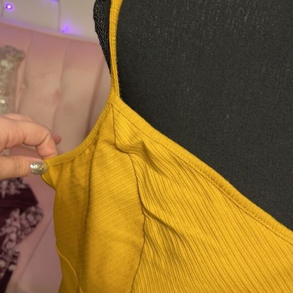 Plus Size Forever21 Mustard Yellow Top Size 3X - Picture 3 of 5